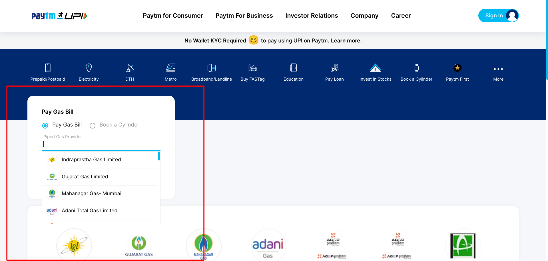 सिटी एनर्जी गैस के बिल का भुगतान कैसे करें ?