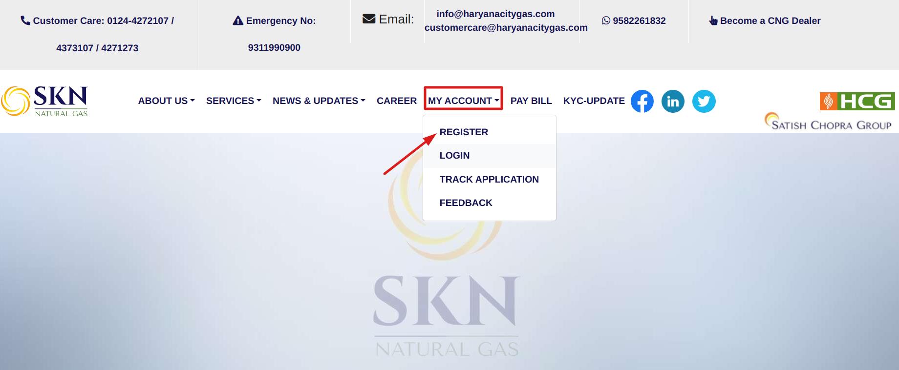हरियाणा सिटी में गैस के लिए कैसे आवेदन कर सकते हैं