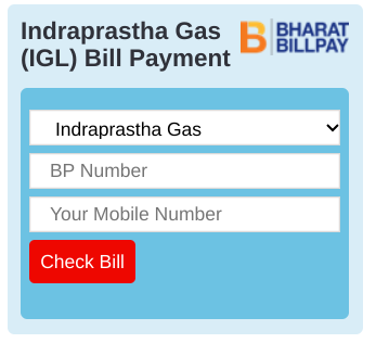 IGL bill check online
