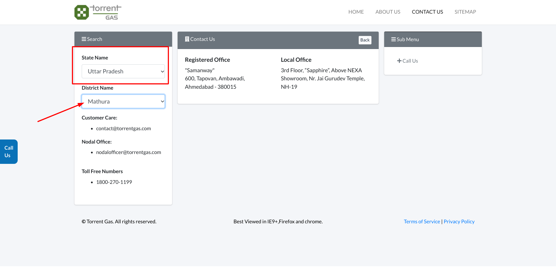 सिटी एनर्जी गैस का कस्टमर केयर नंबर कैसे पता करें ?
