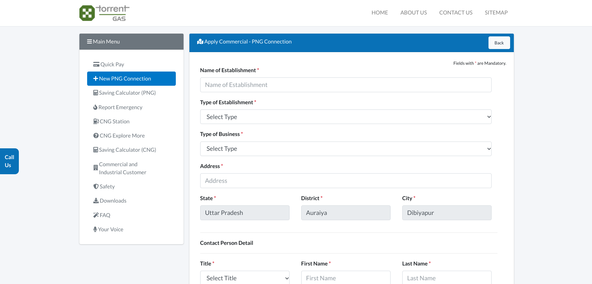सिटी एनर्जी गैस के नए कनेक्शन के लिए कैसे आवेदन करें ?