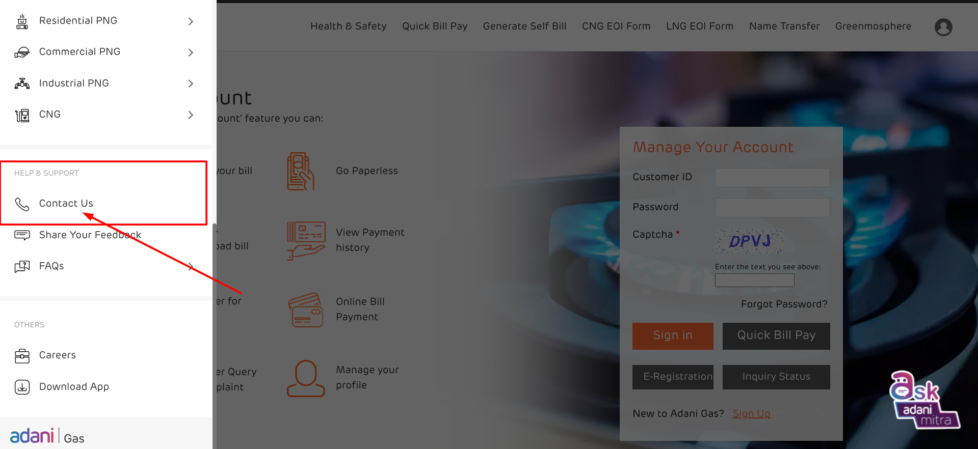 अडानी गैस का कस्टमर केयर नंबर क्या है ?