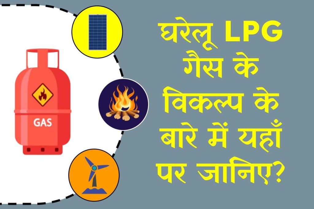 घरेलू LPG गैस के विकल्प क्या हैं?