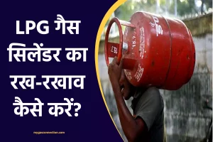 घरेलू LPG गैस सिलेंडर का रख-रखाव कैसे करें?
