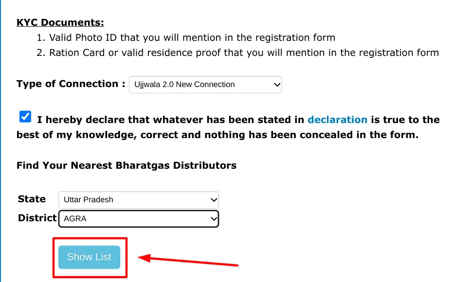 Pradhan Mantri Ujjwala online apply