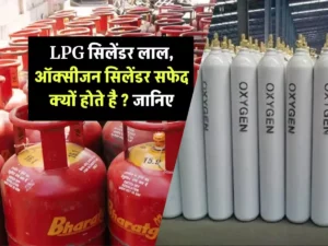 LPG Cylinder Red Colour: LPG सिलेंडर लाल, ऑक्सीजन सिलेंडर सफेद, जानिए क्यों