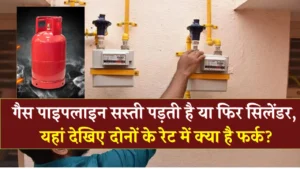 गैस पाइपलाइन सस्ती पड़ती है या फिर सिलेंडर, यहां देखिए दोनों के रेट में क्या है फर्क?