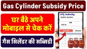 मोबाइल से ऐसे चेक करें अपनी गैस सब्सिडी! सिर्फ आधार नंबर से मिनटों में जानें स्टेटस