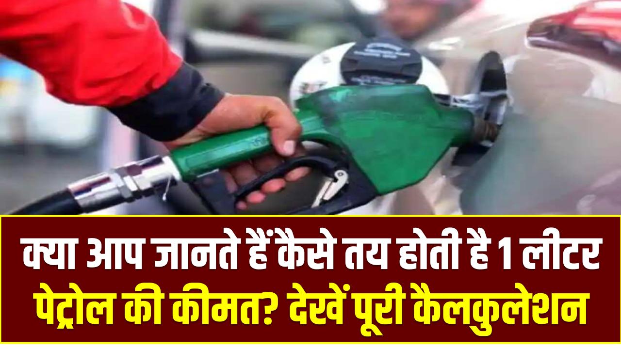 Petrol Price: क्या आप जानते हैं कैसे तय होती है 1 लीटर पेट्रोल की कीमत? देखें पूरी कैलकुलेशन