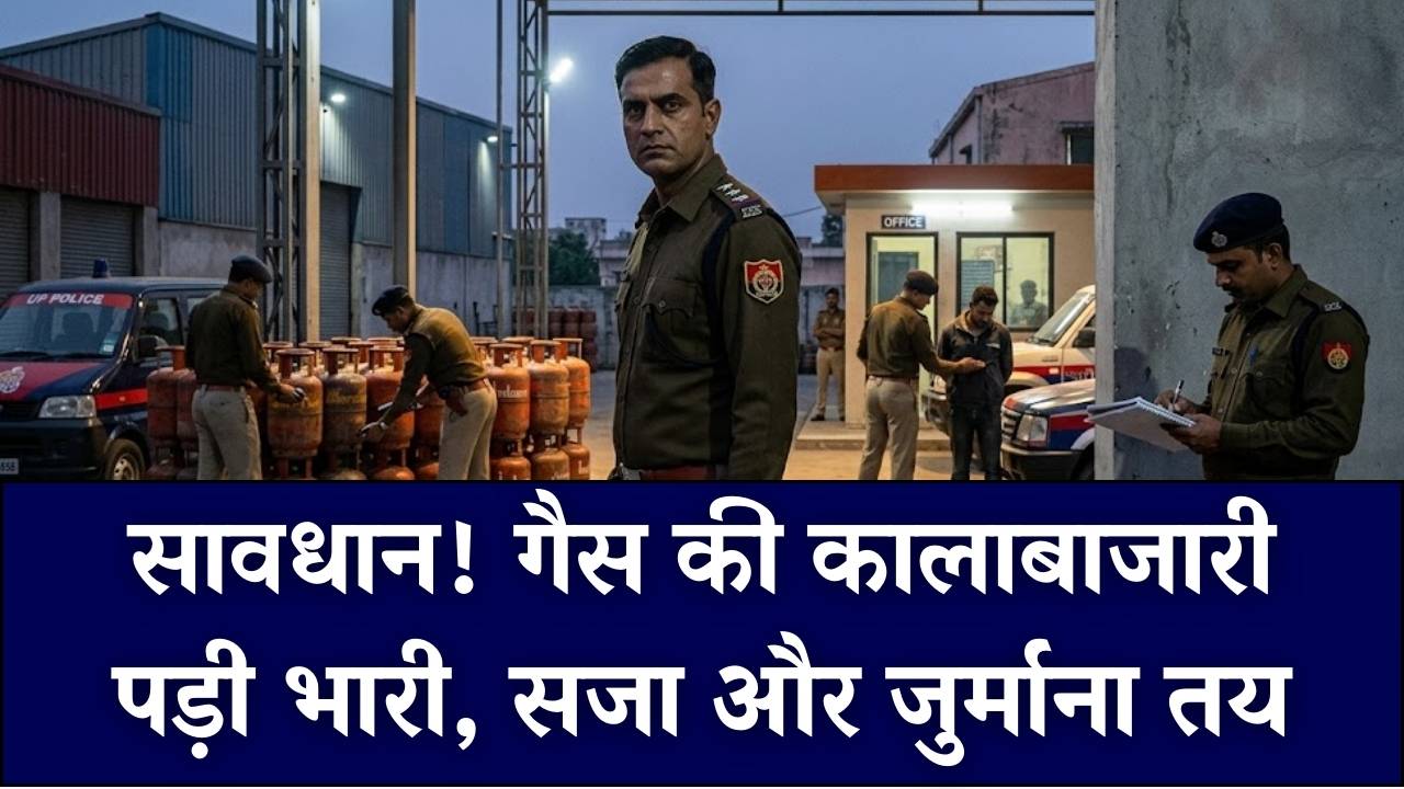 गैस की कालाबाजारी पर सरकारी 'स्ट्राइक': पकड़े जाने पर होगा ये बड़ा जुर्माना और सजा